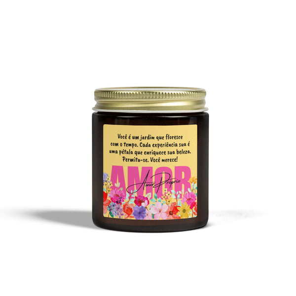 ♡ Amor Próprio .: Scented Candle (4oz) Eco Friendly
