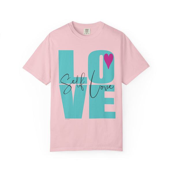 ♡ Self-LOVE .: Garment Dyed 100% Cotton T-Shirts (Relaxed fit)