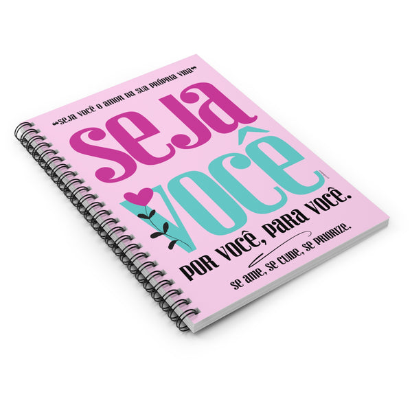 ♡ Seja Você .: Classic Spiral Notebook :: 118 Ruled Line