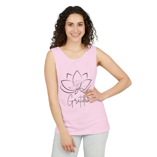 Gratidão .: Garment-Dyed Tank Top