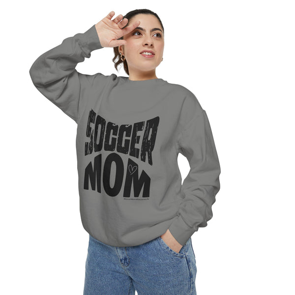 Soccer MOM .: Garment-Dyed Sweatshirt