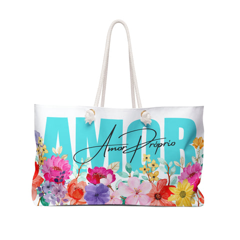 FLORAL ♡  Amor Próprio :: Weekender Tote