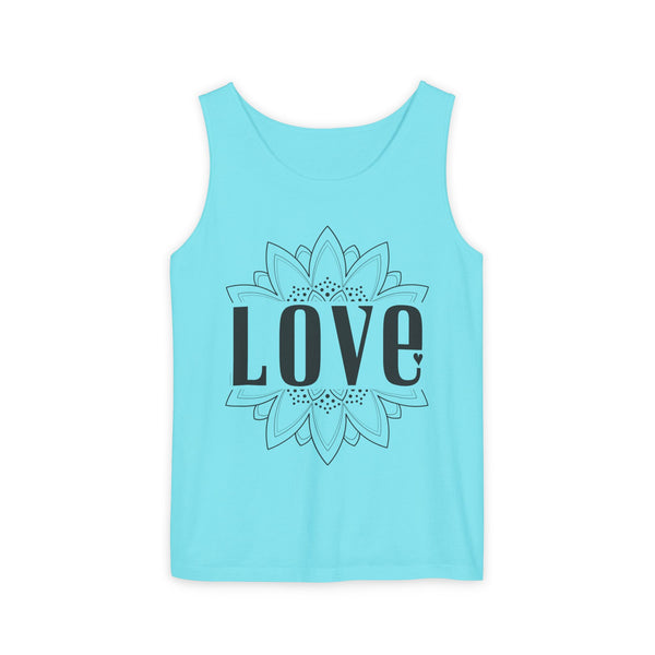 LOVE .: Garment-Dyed Tank Top