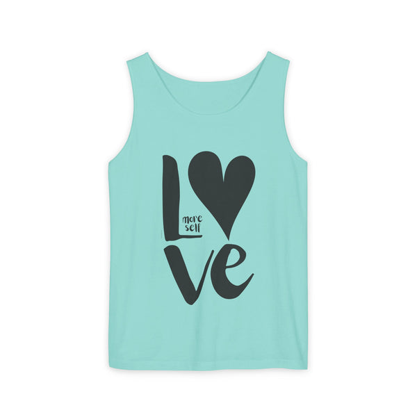 More Self LOVE .: Garment-Dyed Tank Top