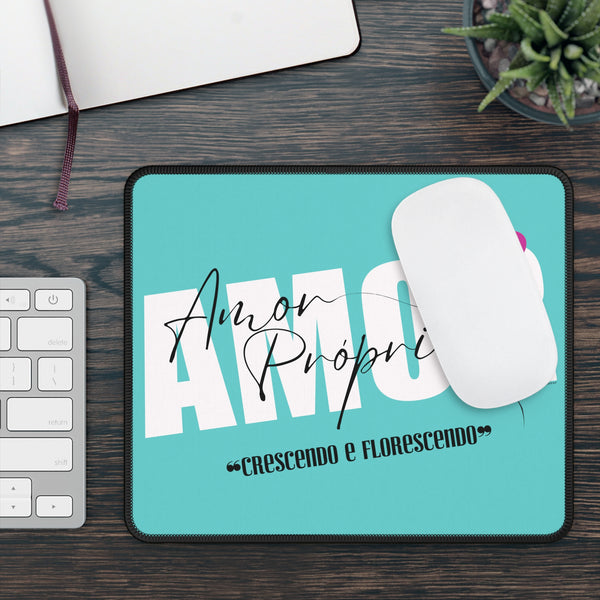 ♡ Amor Próprio .: Mouse Pad with Positive Affirmations