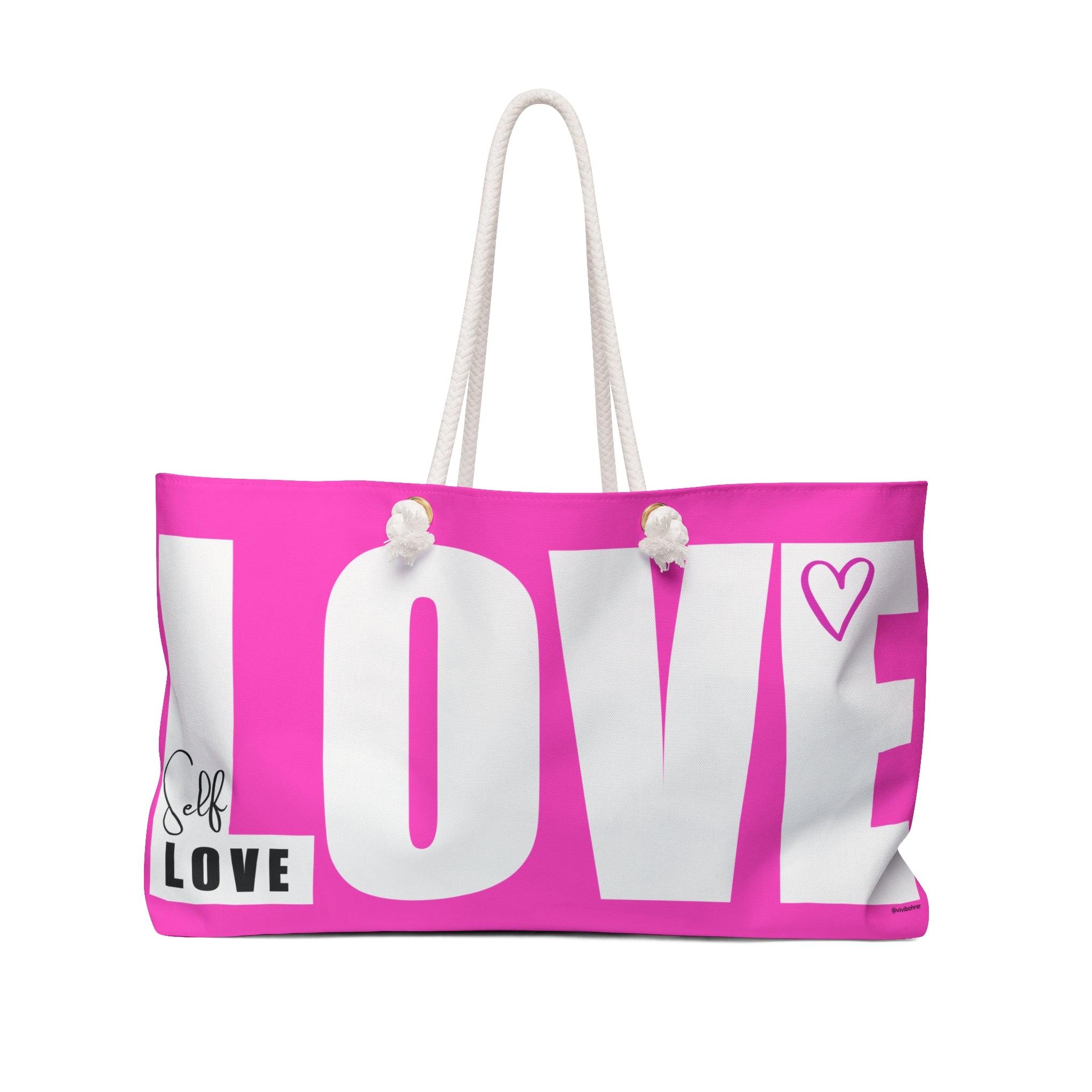 ♡ Self LOVE :: Oversized  Weekender Tote Bag