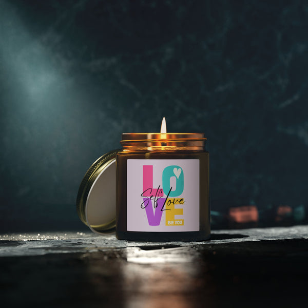 ♡ SELF LOVE .: Scented Candle (4oz) Eco Friendly