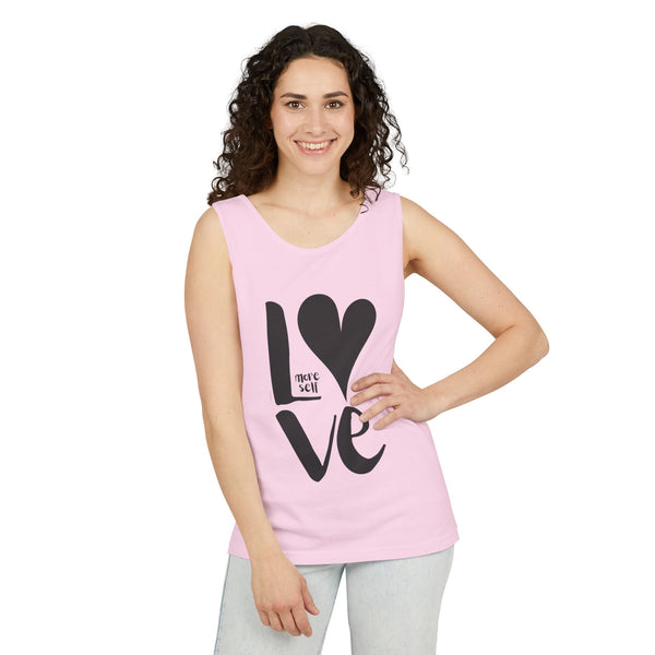 More Self LOVE .: Garment-Dyed Tank Top