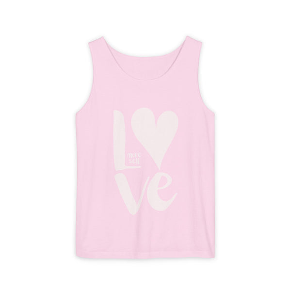 More Self LOVE .: Garment-Dyed Tank Top