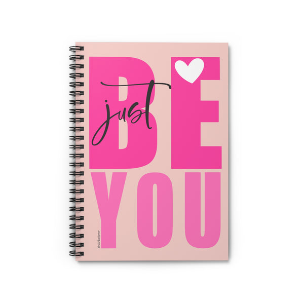 ♡ JUST BE YOU .: Classic Spiral Notebook :: 118 Ruled Line