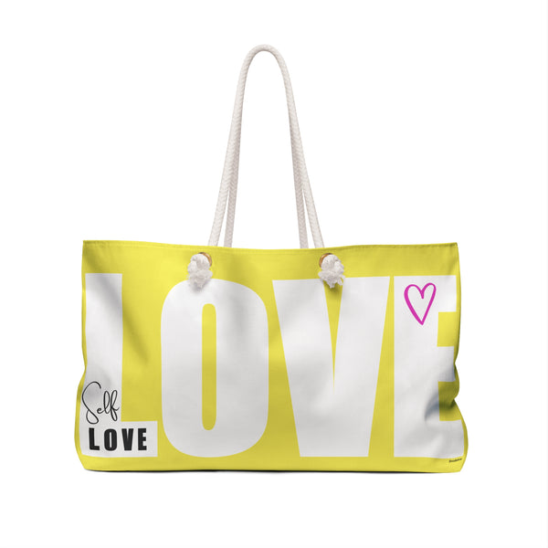 ♡ Self LOVE :: Oversized  Weekender Tote Bag
