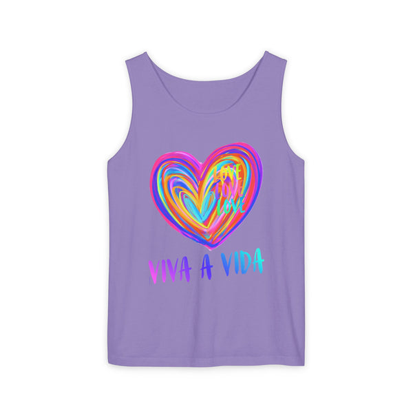 VIVA A VIDA .: Garment-Dyed Tank Top