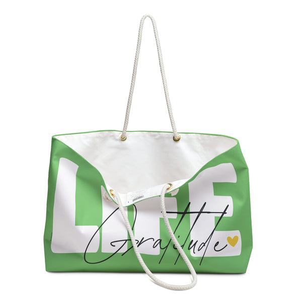 ♡ LIFE .: Gratitude :: Weekender Tote