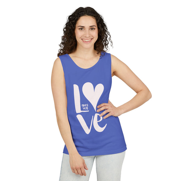 More Self LOVE .: Garment-Dyed Tank Top