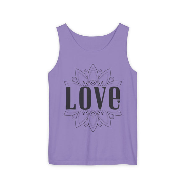 LOVE .: Garment-Dyed Tank Top