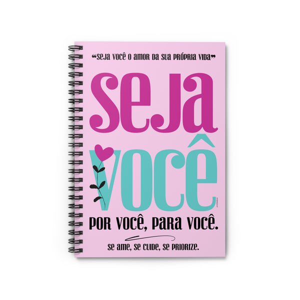 ♡ Seja Você .: Classic Spiral Notebook :: 118 Ruled Line