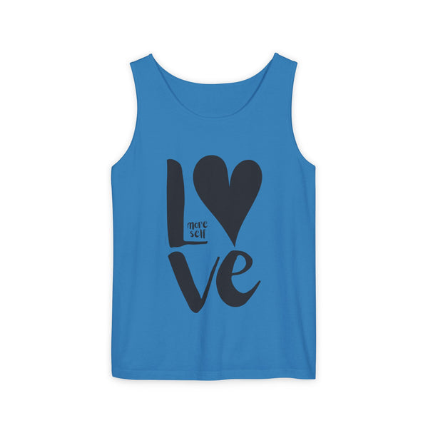More Self LOVE .: Garment-Dyed Tank Top