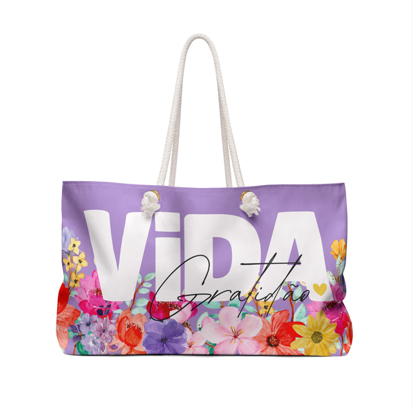 ♡ ViDA :: Gratidão :: Floral Collection .: Fashion Tote Bag