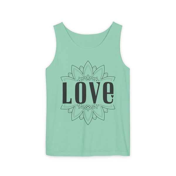 LOVE .: Garment-Dyed Tank Top