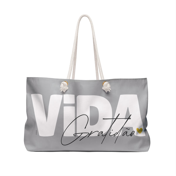 ♡ VIDA .: Gratidão :: Weekender Tote