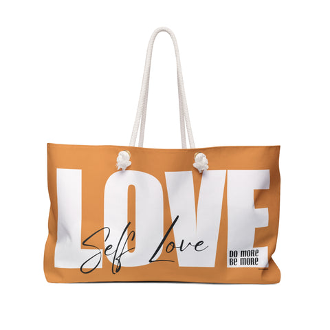 ♡ Do More .: BE More .: Self-LOVE Oversized  Weekender Tote Bag