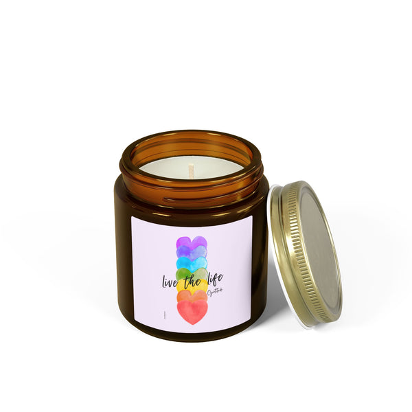 ♡ Live the Life .: Gratitude .: Scented Candle (4oz) Eco Friendly