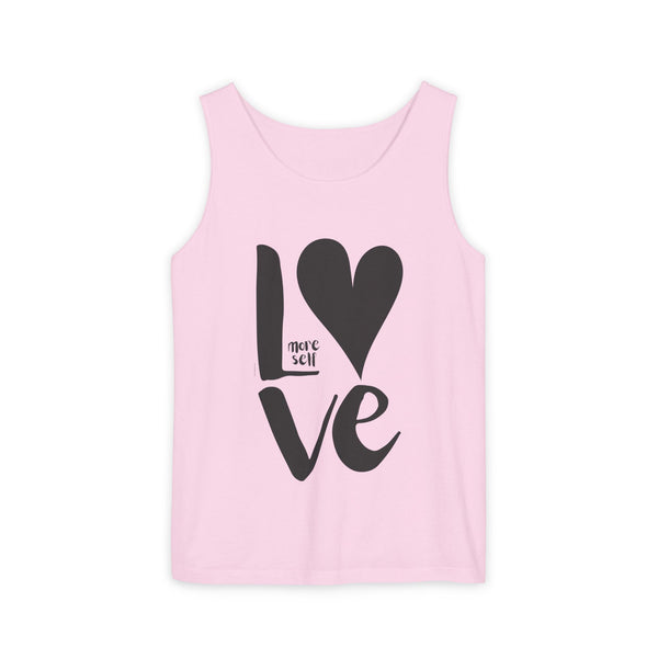More Self LOVE .: Garment-Dyed Tank Top