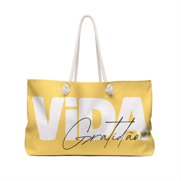 ♡ VIDA .: Gratidão :: Weekender Tote