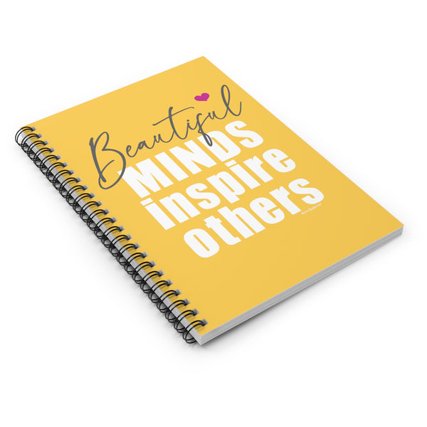 ♡ Spiral Notebook with Inspirational Design :: 118 Ruled Line