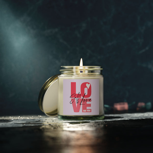 ♡ SELF LOVE .: Scented Candle (4oz) Eco Friendly