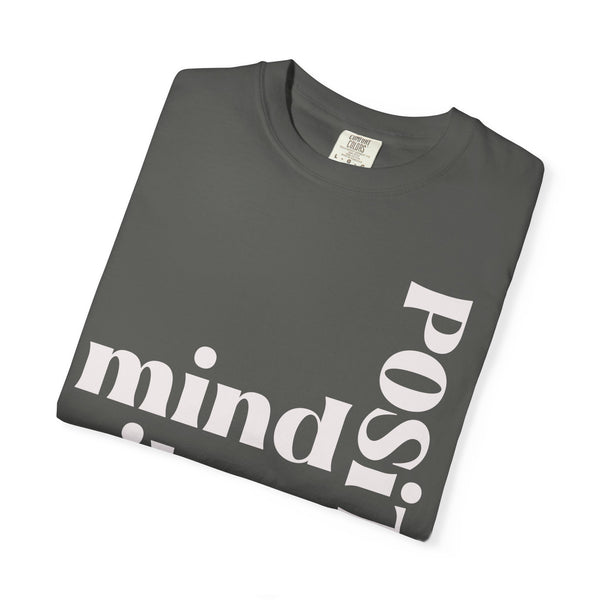 ♡ Positive Mind-Vibes-Life .: Unisex Garment Dyed 100% Cotton T-Shirts (Relaxed fit)