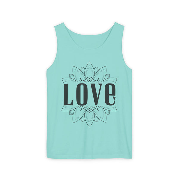LOVE .: Garment-Dyed Tank Top