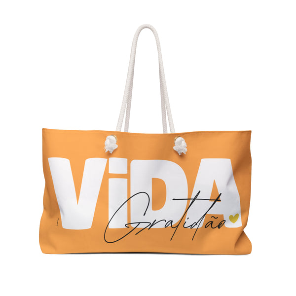 ♡ VIDA .: Gratidão :: Weekender Tote