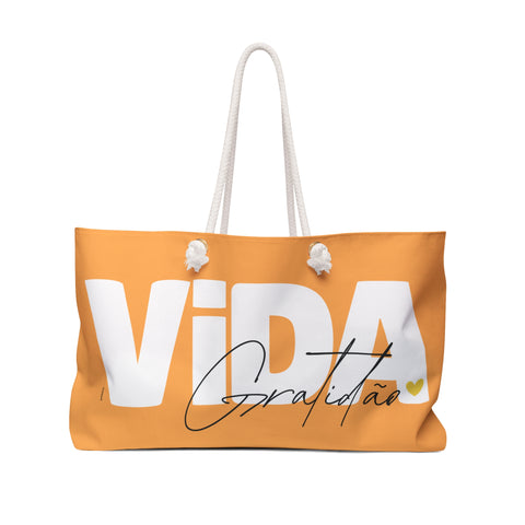 ♡ VIDA .: Gratidão :: Weekender Tote