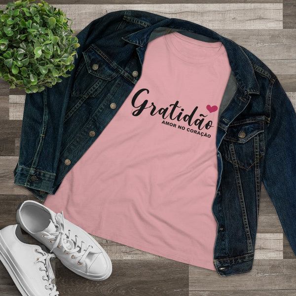 ♡ Gratidão .: AMOR NO CORAÇÃO ::  Relaxed T-Shirt