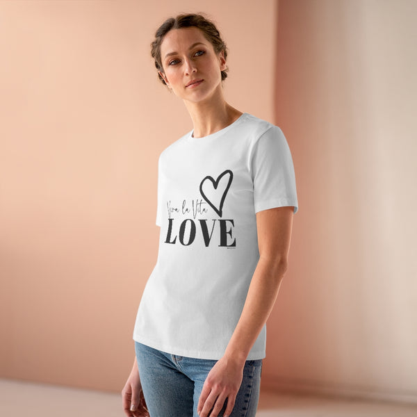 ♡ Viva la Vita LOVE :: Classic Black & White T-Shirt