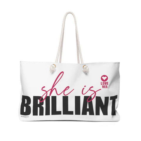 ♡ She is Brilliant :: Weekender Tote