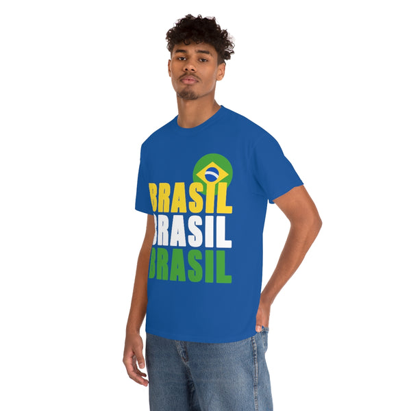 Camiseta BRASIL .: Heavy Cotton Tee (Classic fit) 100% cotton