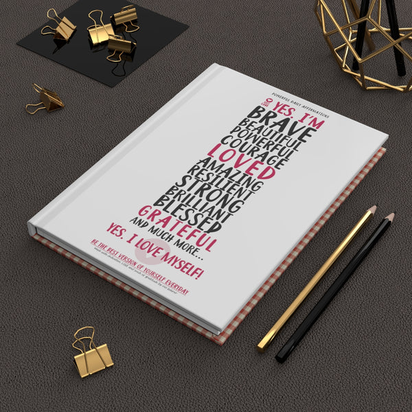 Powerful Affirmations ♡ Hardcover Journal