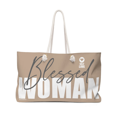 ♡ Blessed Woman :: Weekender Tote