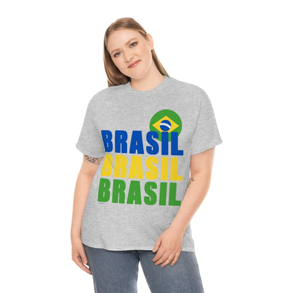 Camiseta BRASIL .: Heavy Cotton Tee (Classic fit) 100% cotton