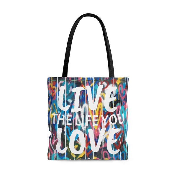 LIVE the LIFE you LOVE ♡ PRACTICAL TOTE BAG