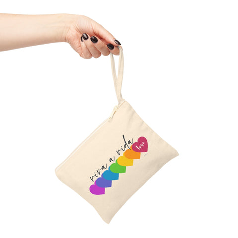 ♡ VIVA A VIDA .: Natural Cotton Zipper Pouch