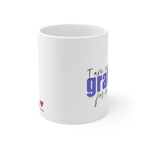 Grateful ♡ Inspirational & Motivational Coffee or Tea Mug  :: 11oz