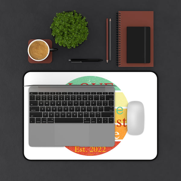 Love and Sunshine are the Best Medicine :: Premium Large Desk Mat