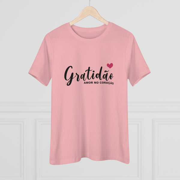 ♡ Gratidão .: AMOR NO CORAÇÃO ::  Relaxed T-Shirt