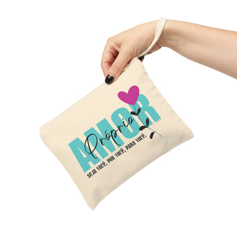 ♡ AMOR Próprio .: Natural Cotton Zipper Pouch