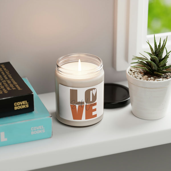 ♡ Self-LOVE .:  Inspirational :: 100% natural Soy Candle, 9oz  :: Eco Friendly