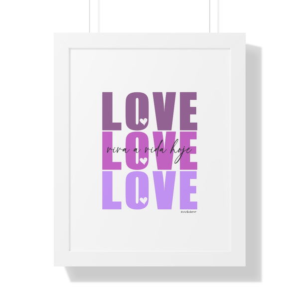 ♡ Inspirational Framed Poster Decoration