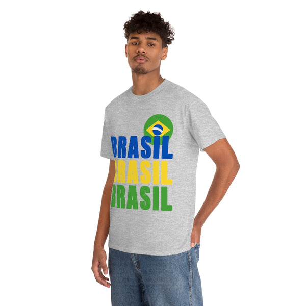 Camiseta BRASIL .: Heavy Cotton Tee (Classic fit) 100% cotton